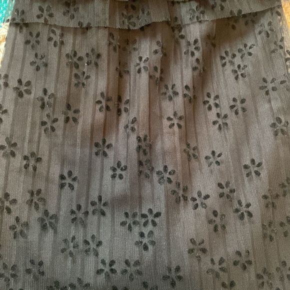 NWT J CREW FIUTTERY LACE CAMI TOP IN BLACK SZ XS - Picture 8 of 9